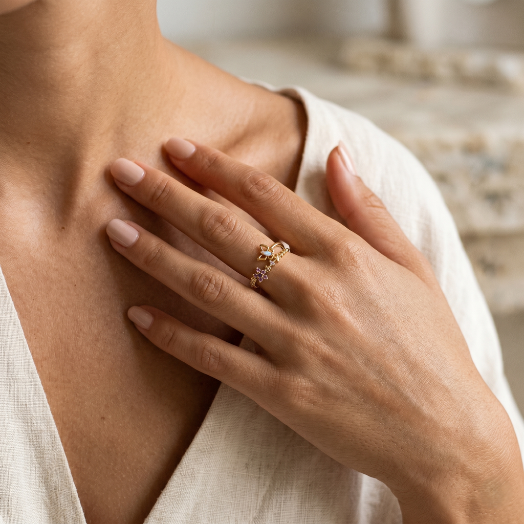 Papillon Lumière Ring