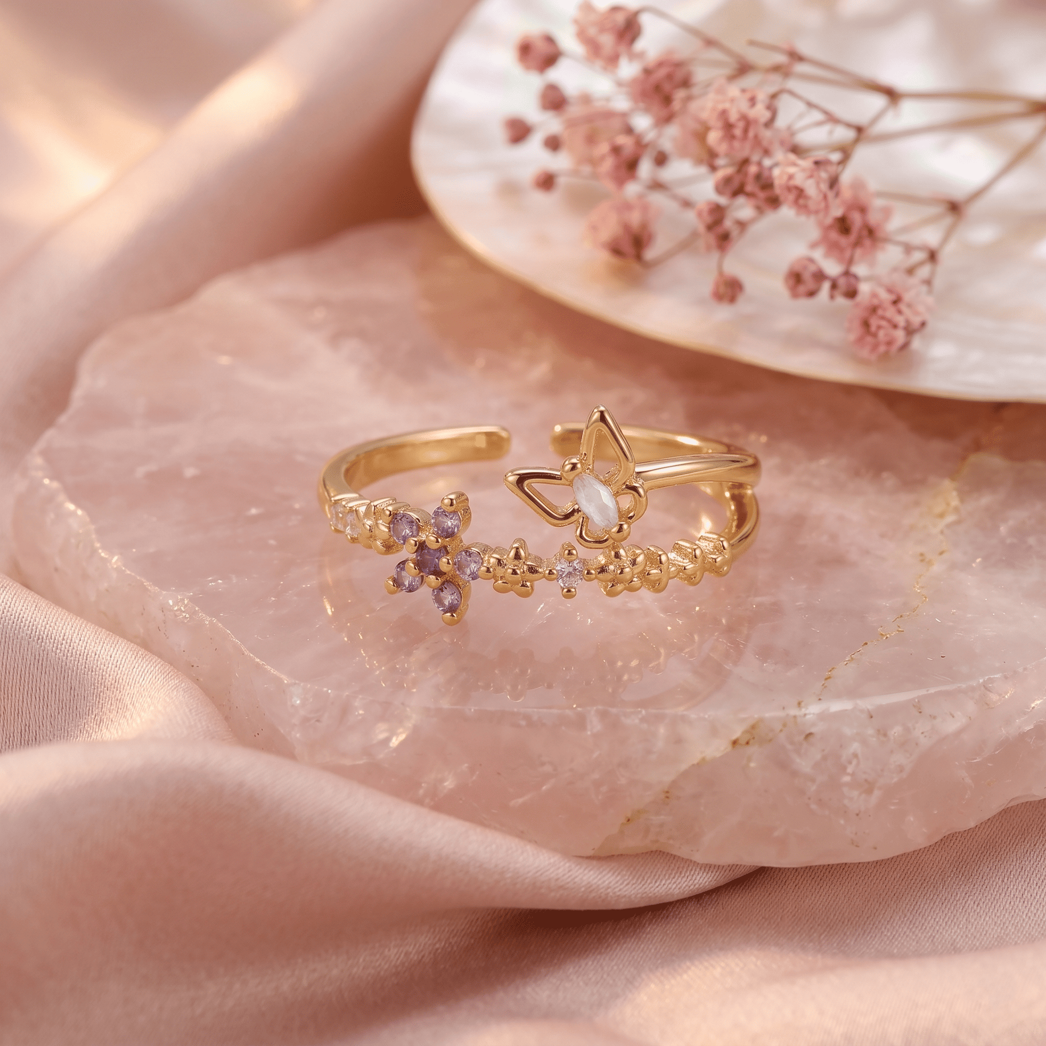Papillon Lumière Ring