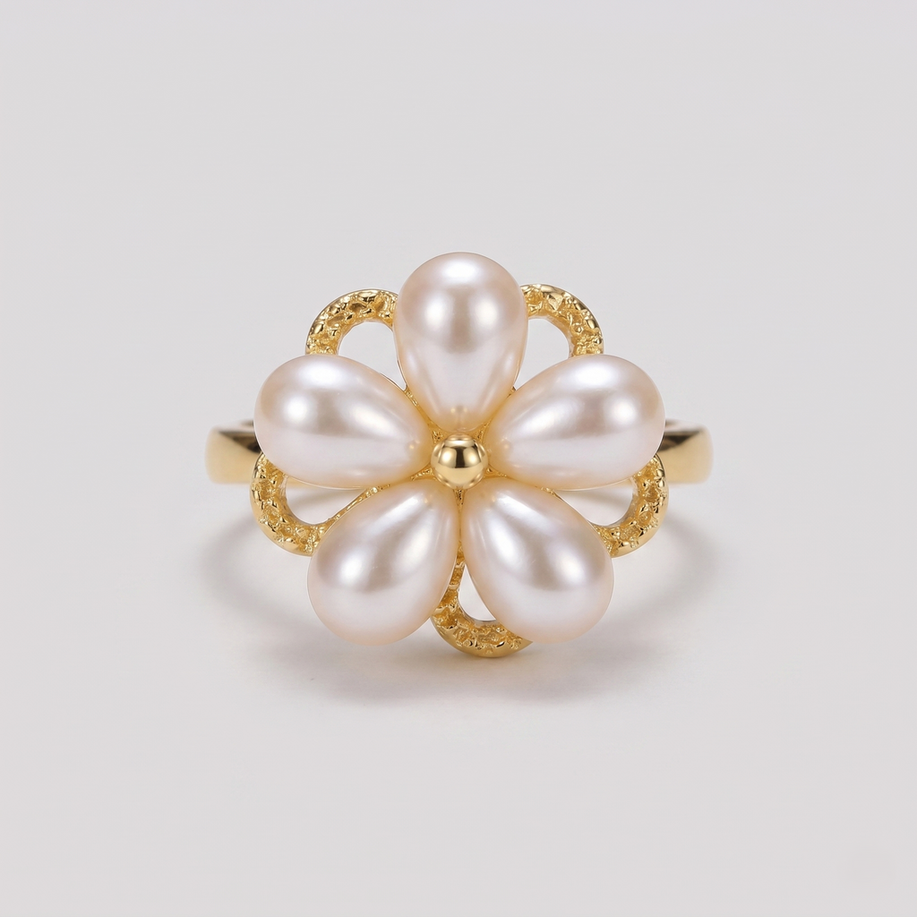 Pearl Blossom Ring