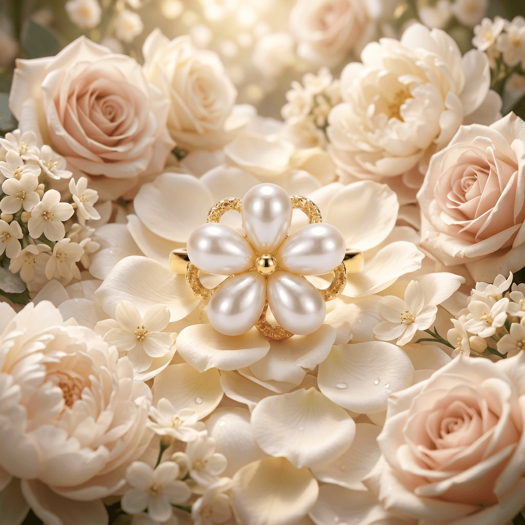 Pearl Blossom Ring