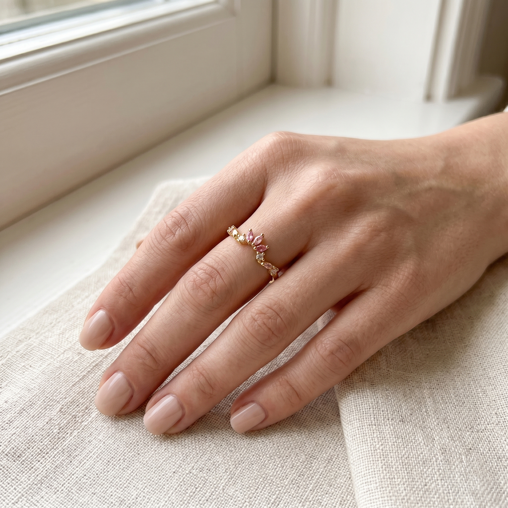 Rosé Vinea Ring