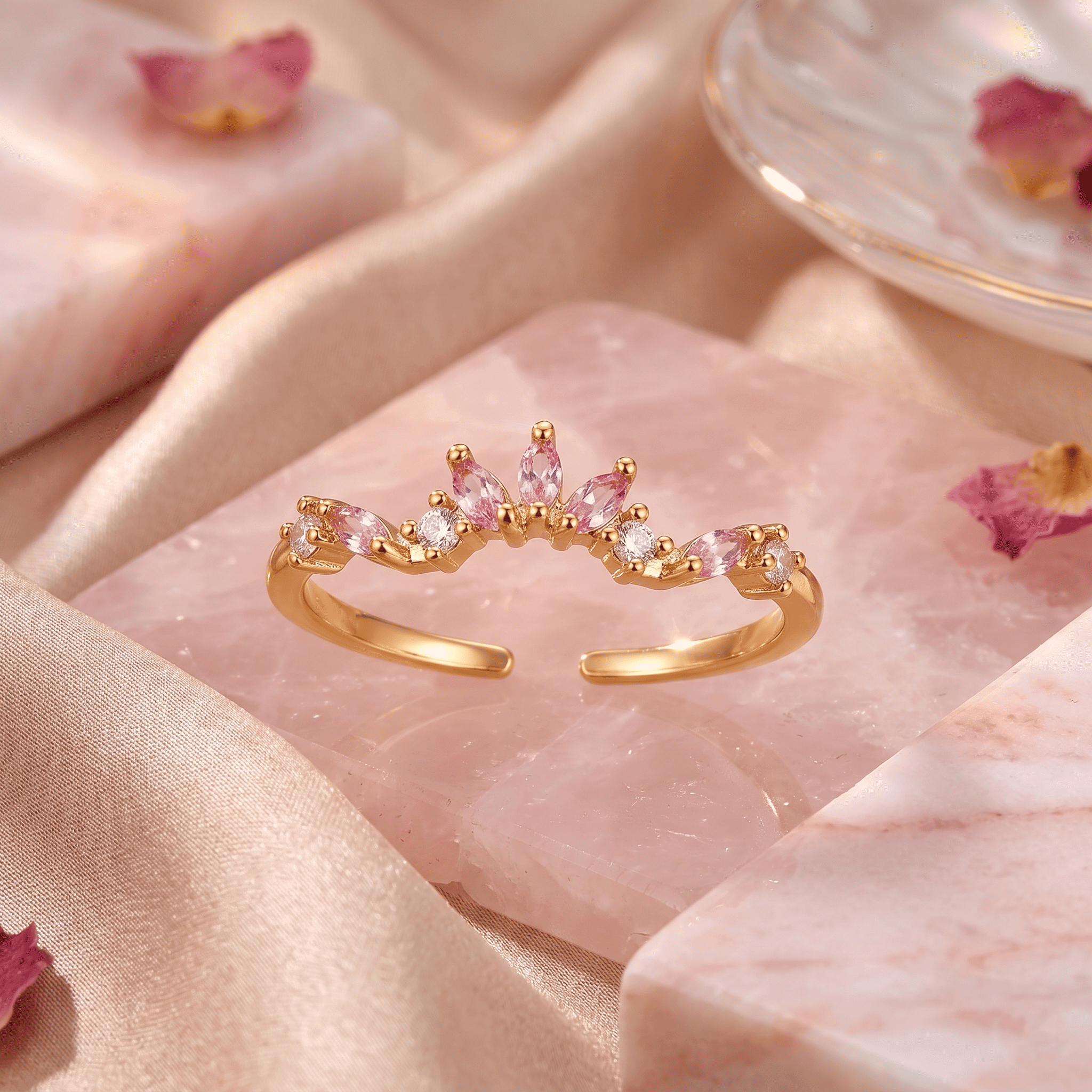 Rosé Vinea Ring