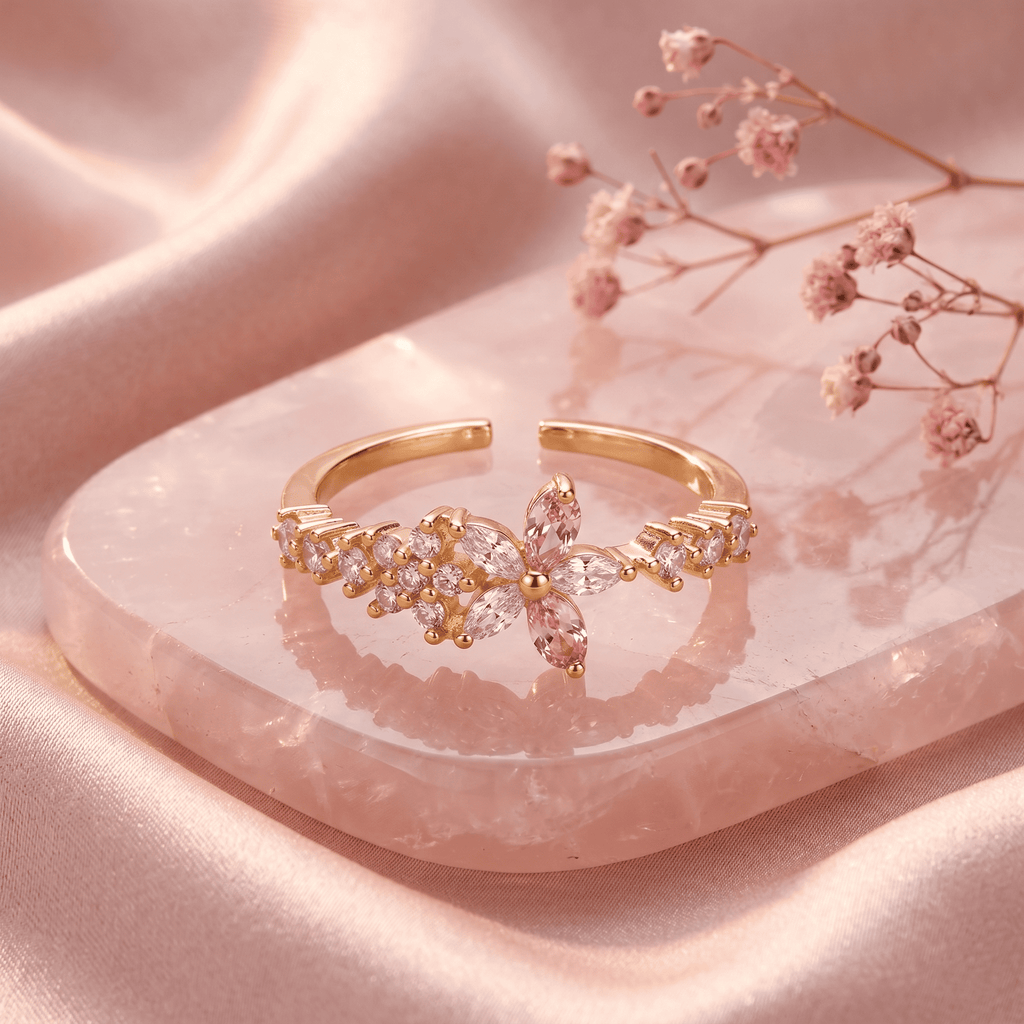 Rosé Étoile Ring