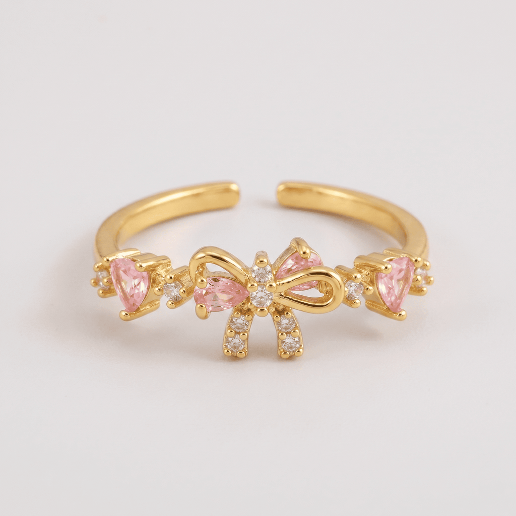 Rosé Noeud Ring