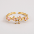 Rosé Noeud Ring