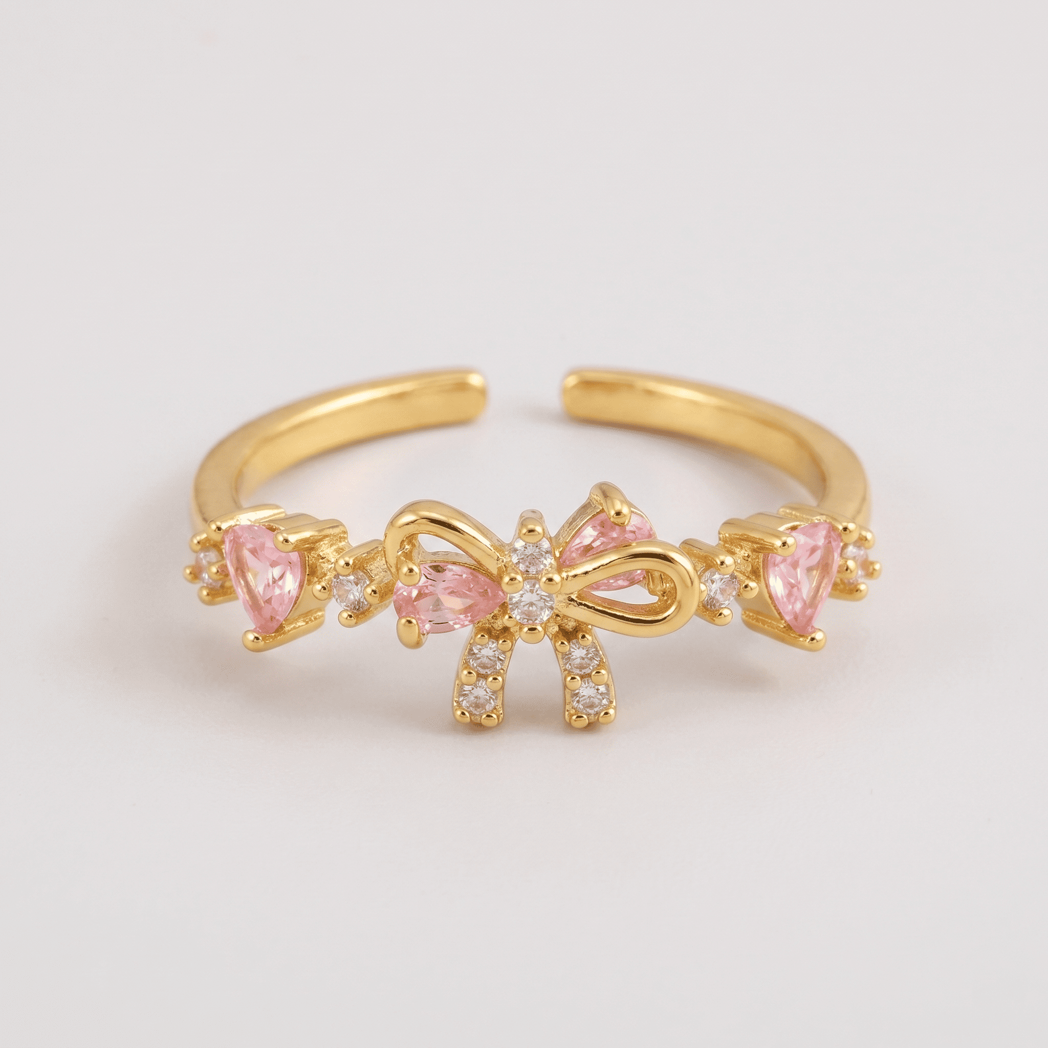 Rosé Noeud Ring