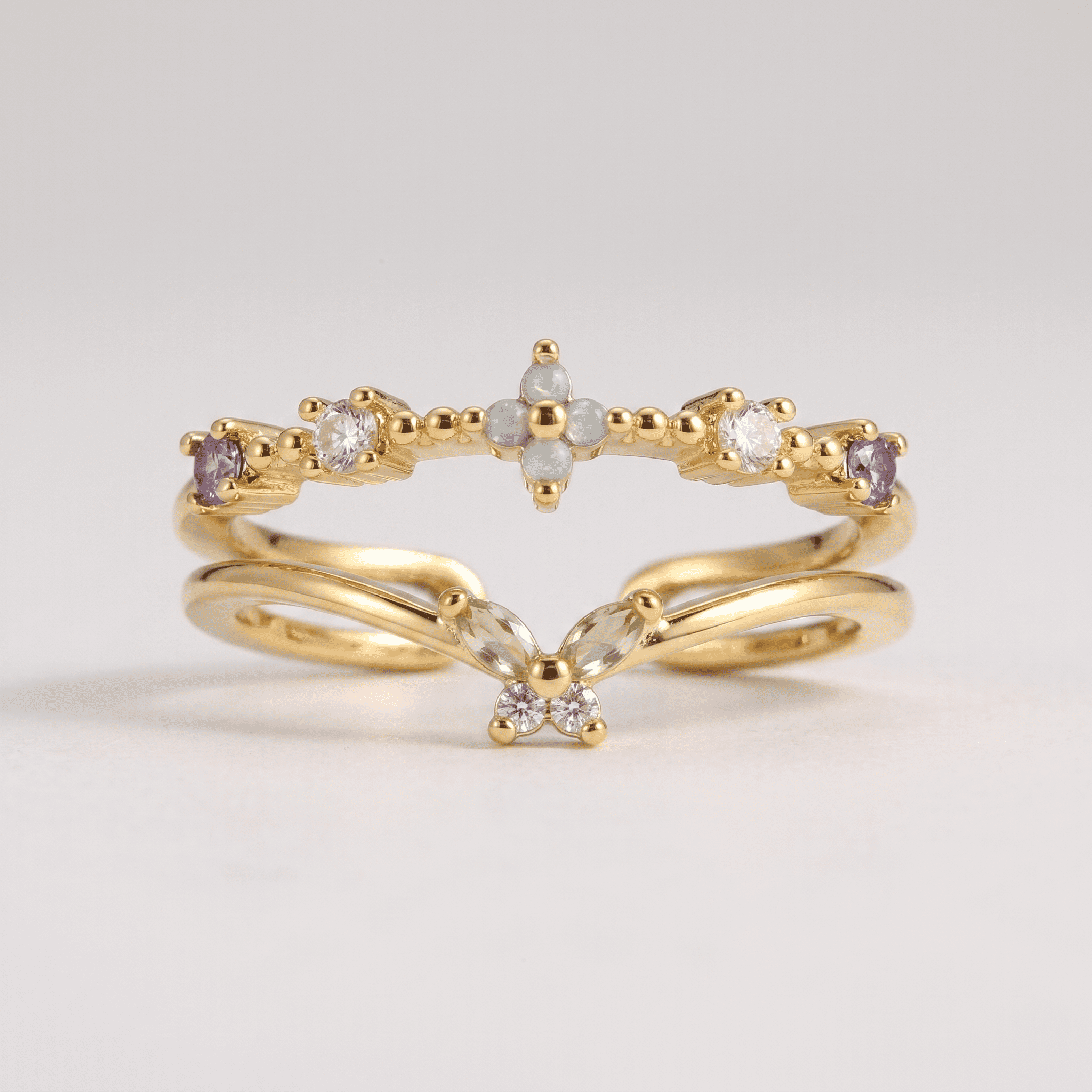 Rosé Ruban Ring