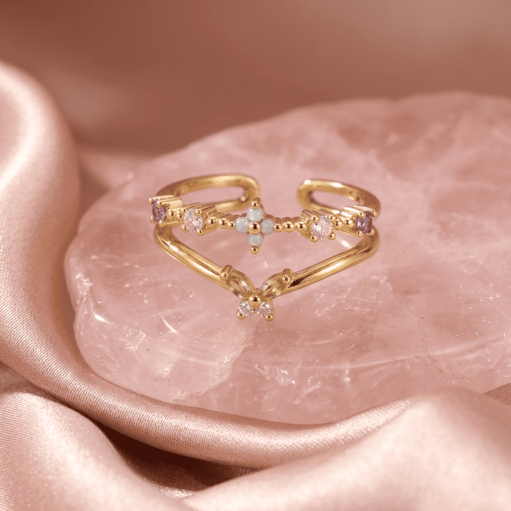 Rosé Ruban Ring