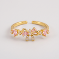 Rosé Noeud Ring