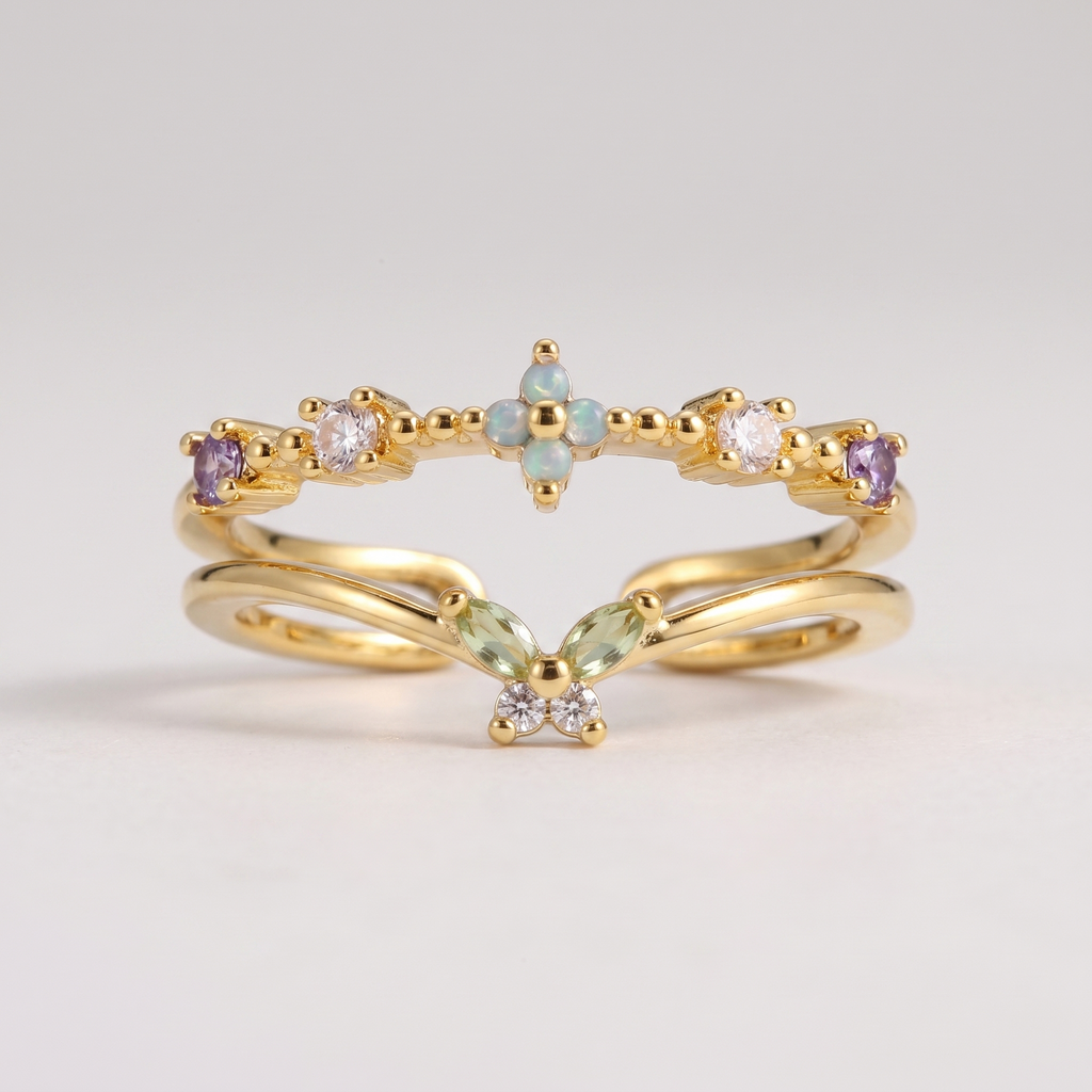 Rosé Ruban Ring