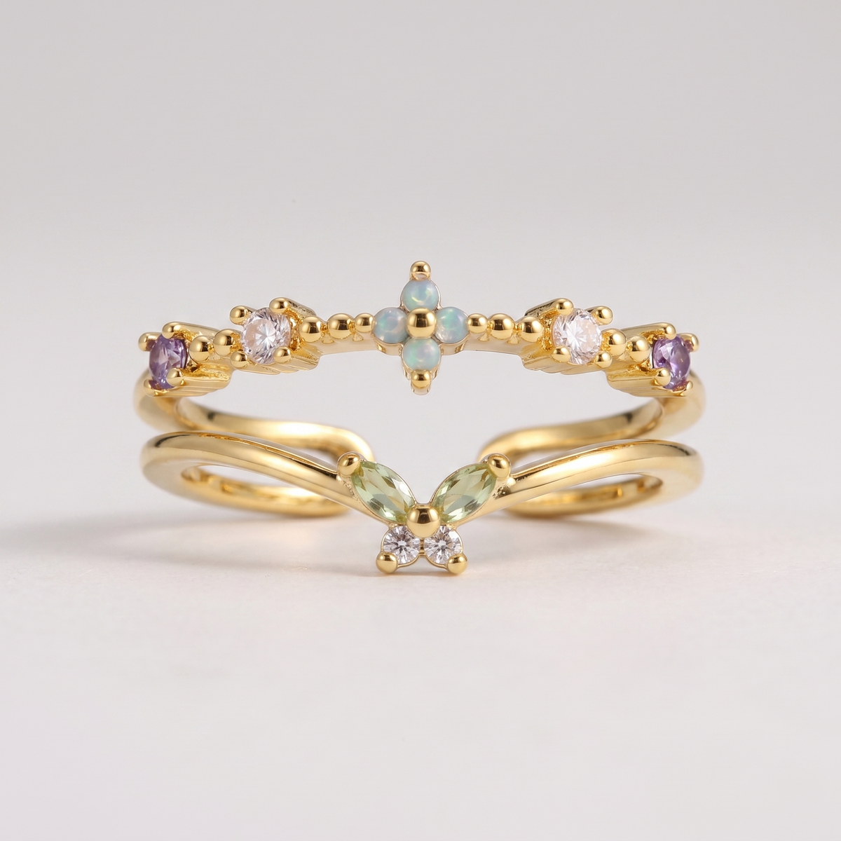 Rosé Ruban Ring