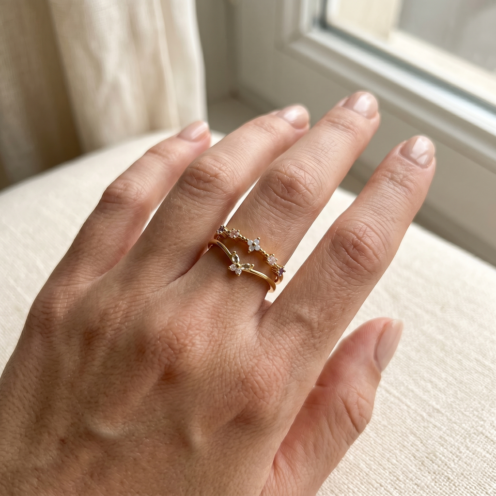 Rosé Ruban Ring