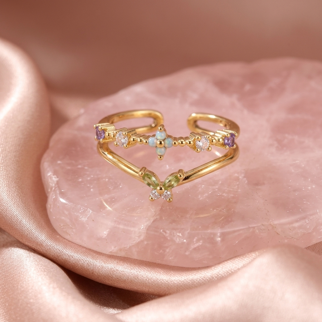 Rosé Ruban Ring