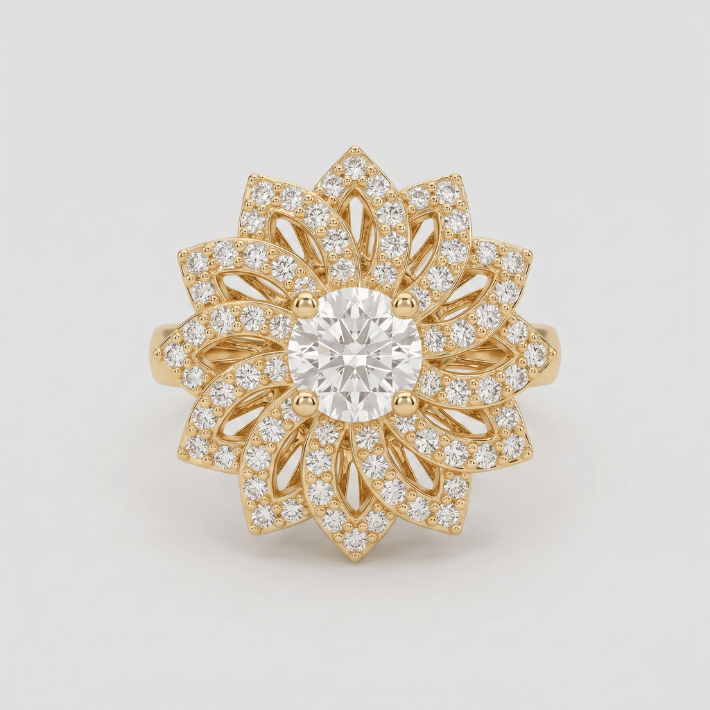Soleil Fleur Ring