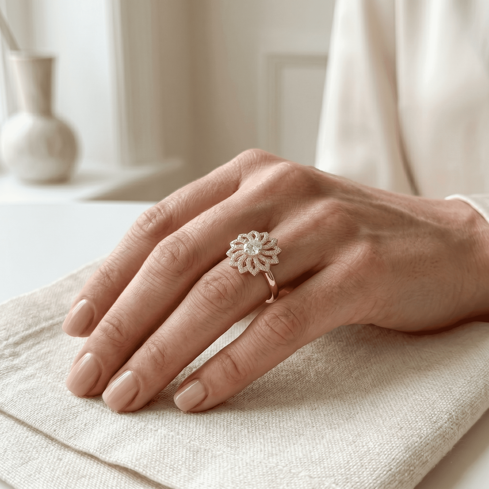Soleil Fleur Ring