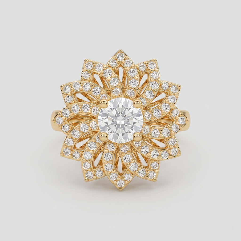 Soleil Fleur Ring