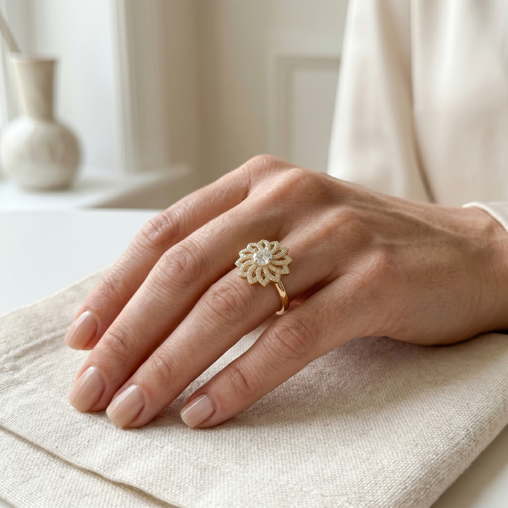 Soleil Fleur Ring